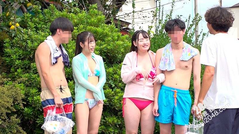 【HD/2.45GB】DVMM-074 一般男女监控AV 夏日双巨乳比基尼女大学生×男友味道转变性爱！首次户外交换编！在心爱的恋人面前疯狂高潮！在热闹的派对性爱中首次内射！